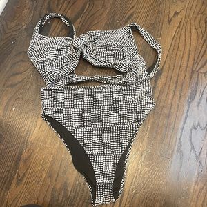 Aerie Swimsuit - high rise bottoms